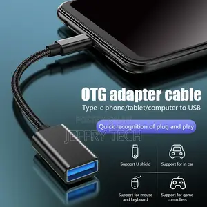 OTG Type C Cable Adapter USB to Type C Adapter Connector For
