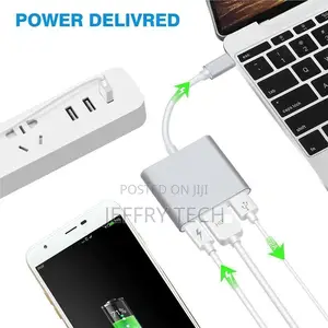 3 in 1 Type C to Hdmi-Compatible USB C 3.0 Hub Dock Adapt