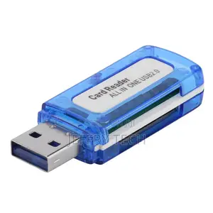 USB Card Reader Portable 4 in 1 Memory Card Reader Multi Car