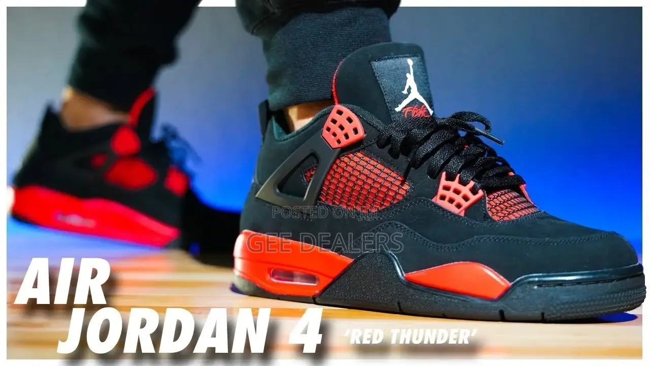 Jordan 4 Red Thunder