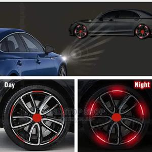20pcs Red,White,Green,Blue Reflective Tire Stickers