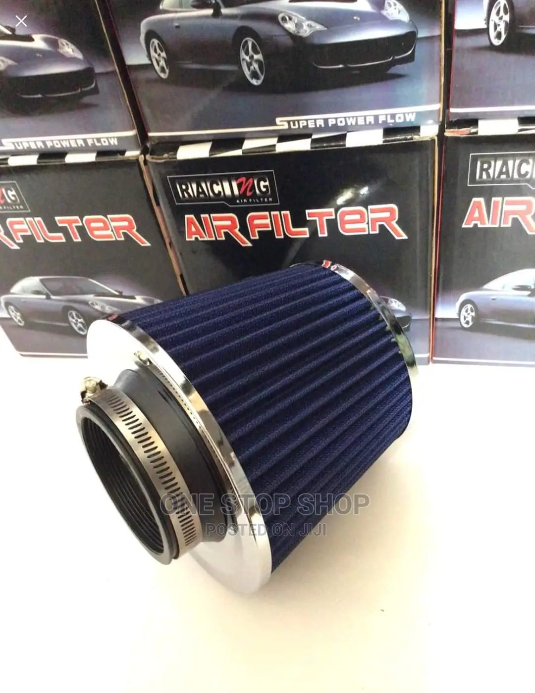 Adjustable Fit Blue Air Filter