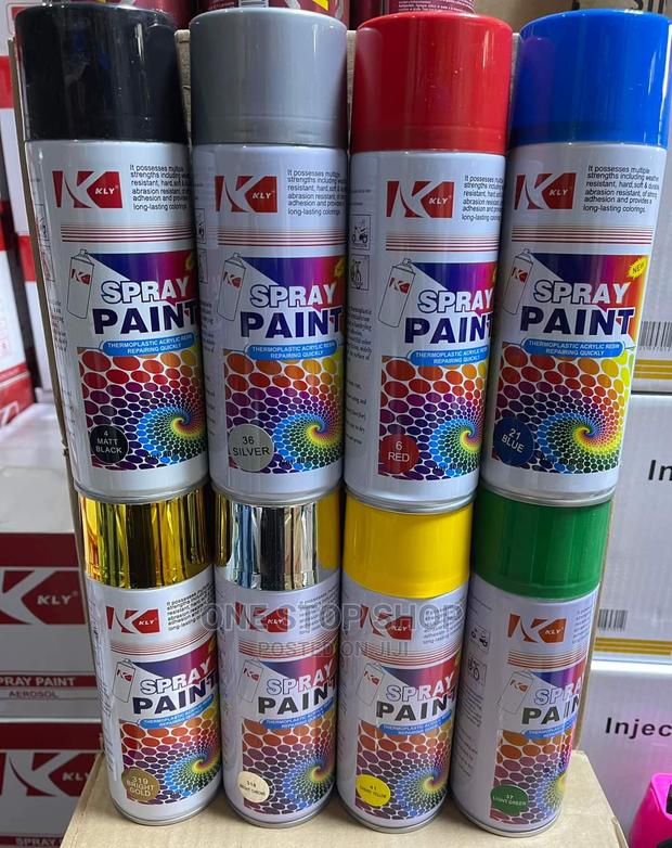 3pcs Spray Paint (Different Colors) - main view
