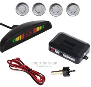4pc Silver Parking Sensors(Black,White )