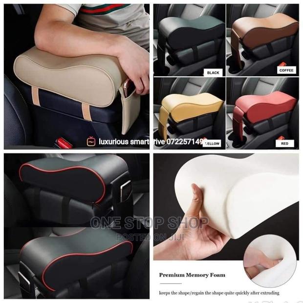 Car Amrest Top Pillow(Grey or Baije Only - main view