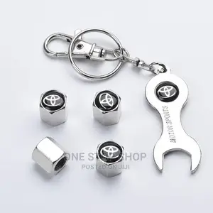 Toyota 4pcs Branded Tire Valve Caps