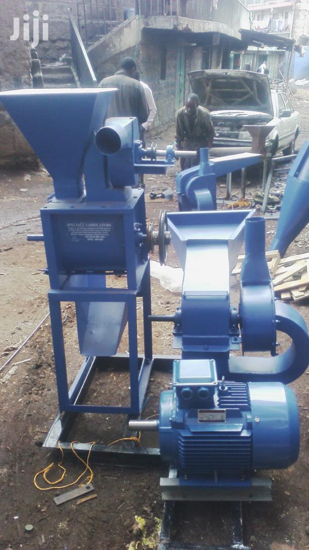 Modtec Brand: Complete Grade 1 Posho Mill - main view