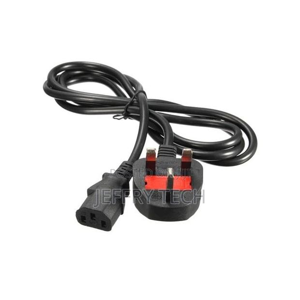 Generic 3 Pins UK Plug Power Cord Cable Wire. - main view