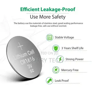 CR1616 Lithium Battery 3V Fobs