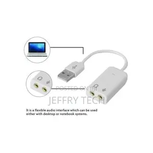 Virtual 7.1 Channel Audio Adapter USB Sound Card