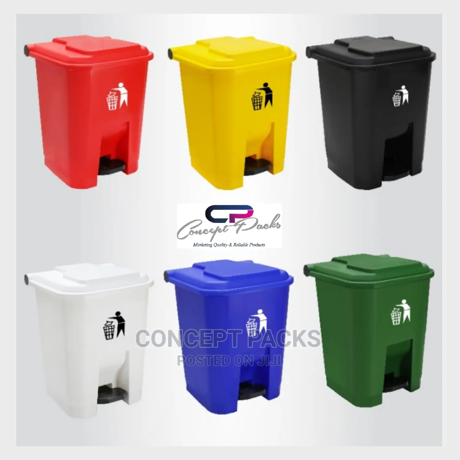 50 Litres Peda Garbage Bin.