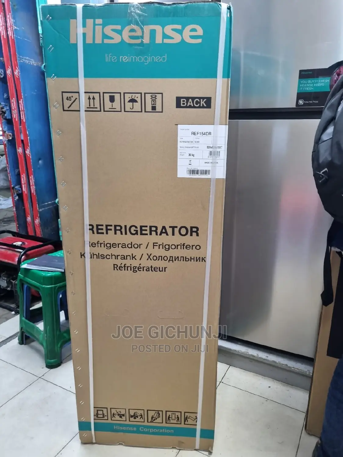 Hisense REF154DR 154L Fridge