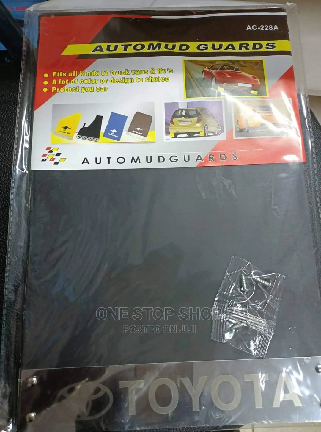 Kangaroo Toyota Branded 4pcs Mudflaps