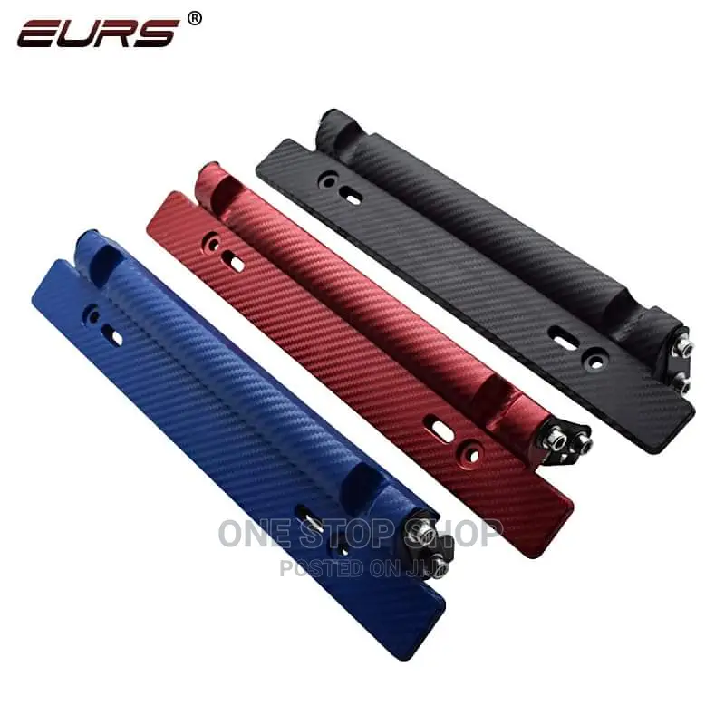 Different Colors Adjustable Front Number Plate Holders