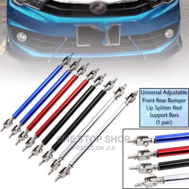 Universal Adjustable Front Lip Splitter Rod