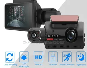 Dual Lens Car Dashboard Camera