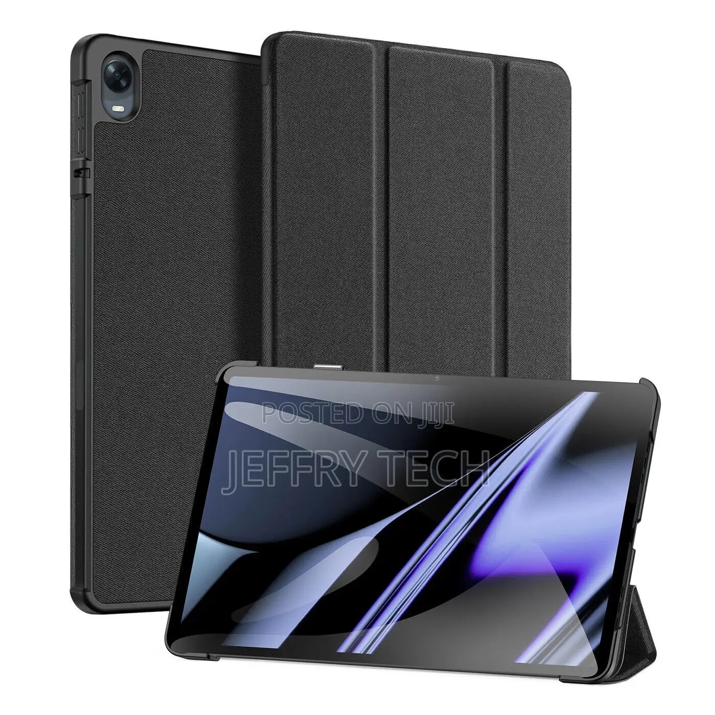 Realme Pad Mini Case Cover Fashion Leather Flip Hard PC Ultr