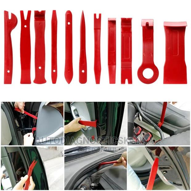 Vehicle Trim Removal Tool Set Panel Fastener Clips Removal - main view