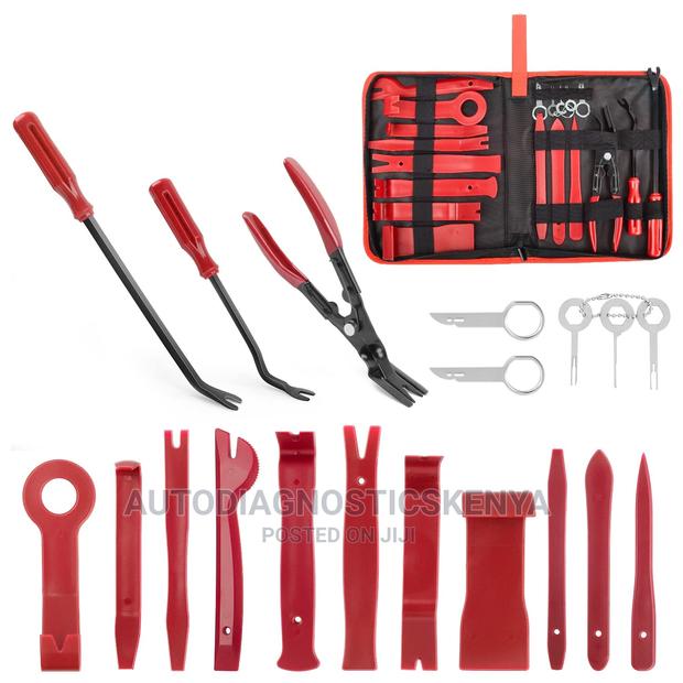 Car Panel Trim Radio Removal Toolkit Set - main view