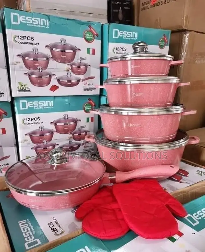 12pcs Desini Cookware Set