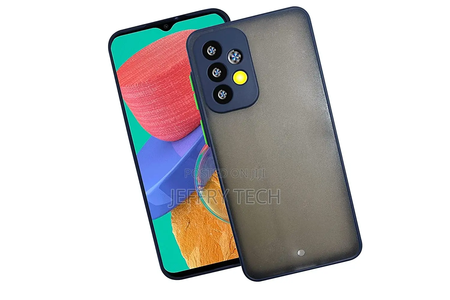 Back Cover (Blue) for Samsung Galaxy A33 5G Translucent Shoc
