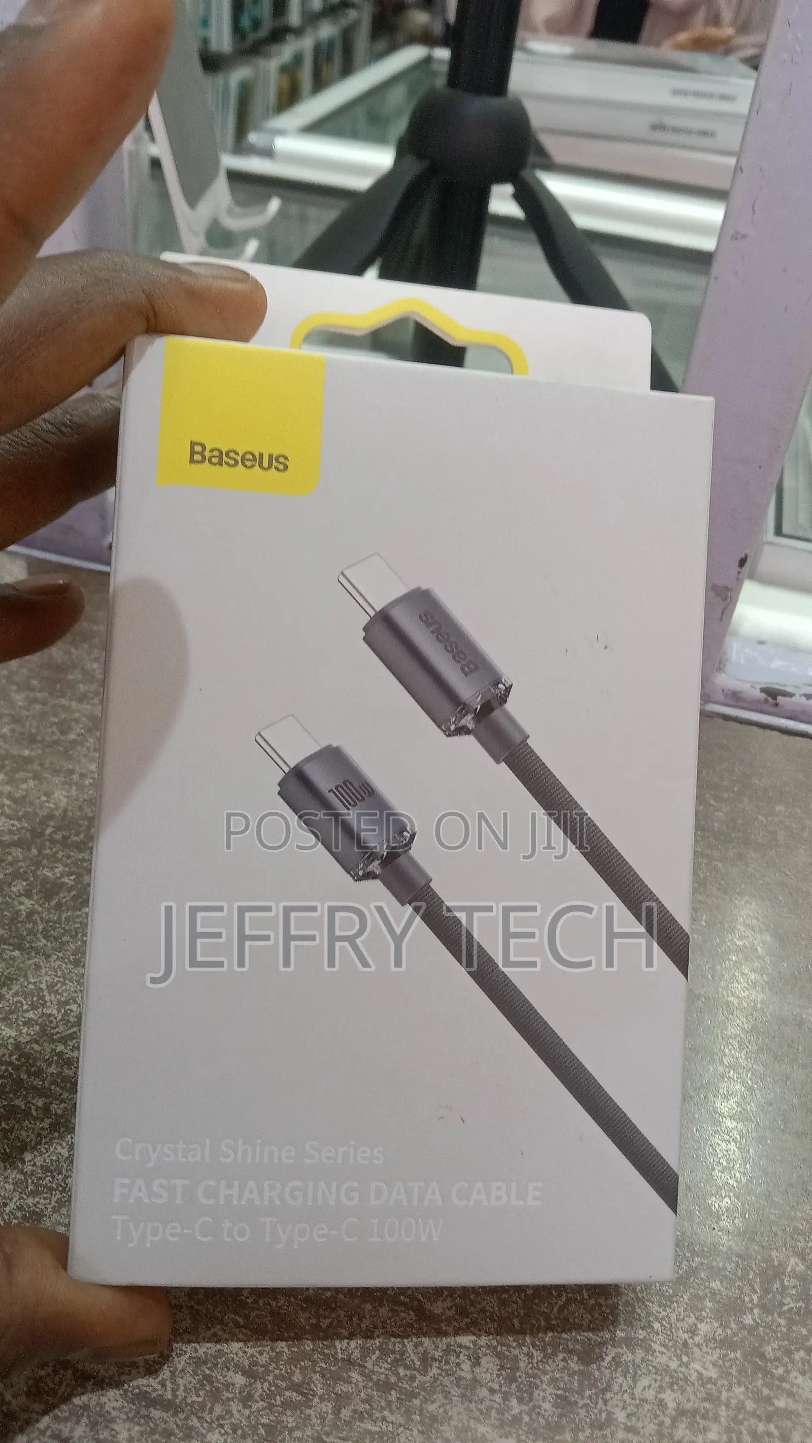 BASEUS 100W Fast Charging Data Cable Type-C to Type-C Braide