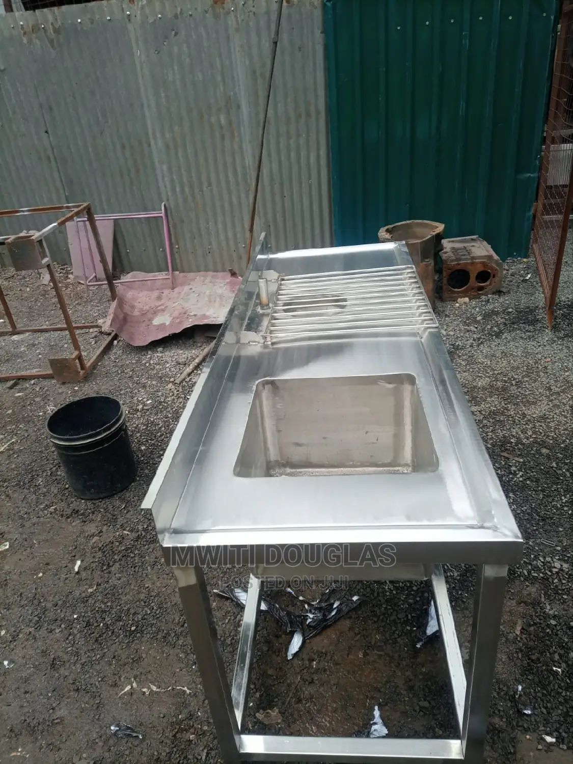 Stainless Hospital Sluice Sink