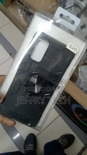 Samsung Galaxy S20 Case With Stand, Heavy-Duty Military Grad