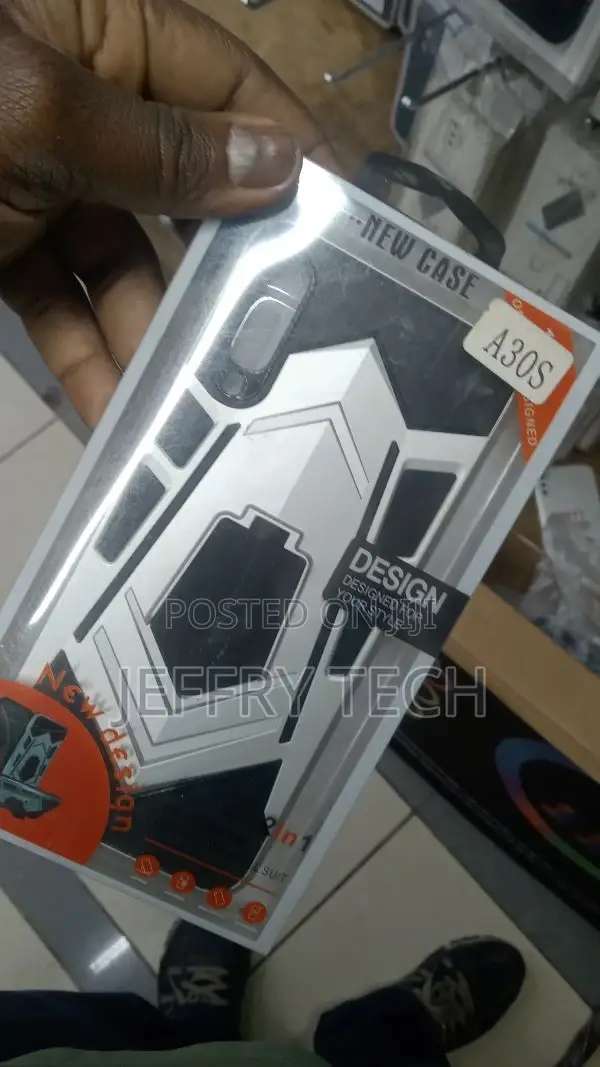 Finger Ring Phone Cover for Samsung Galaxy A30s Bumper Back