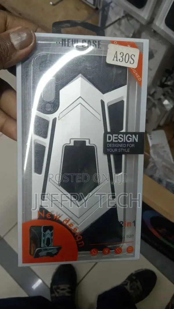 Finger Ring Phone Cover for Samsung Galaxy A30s Bumper Back