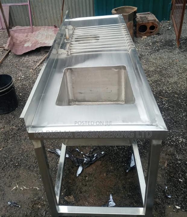 SLUICE SINK Stainless Steel Hospital Sluice Sink