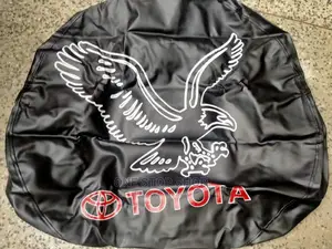 Toyota With Eagle Picture Spare Wheel Cover