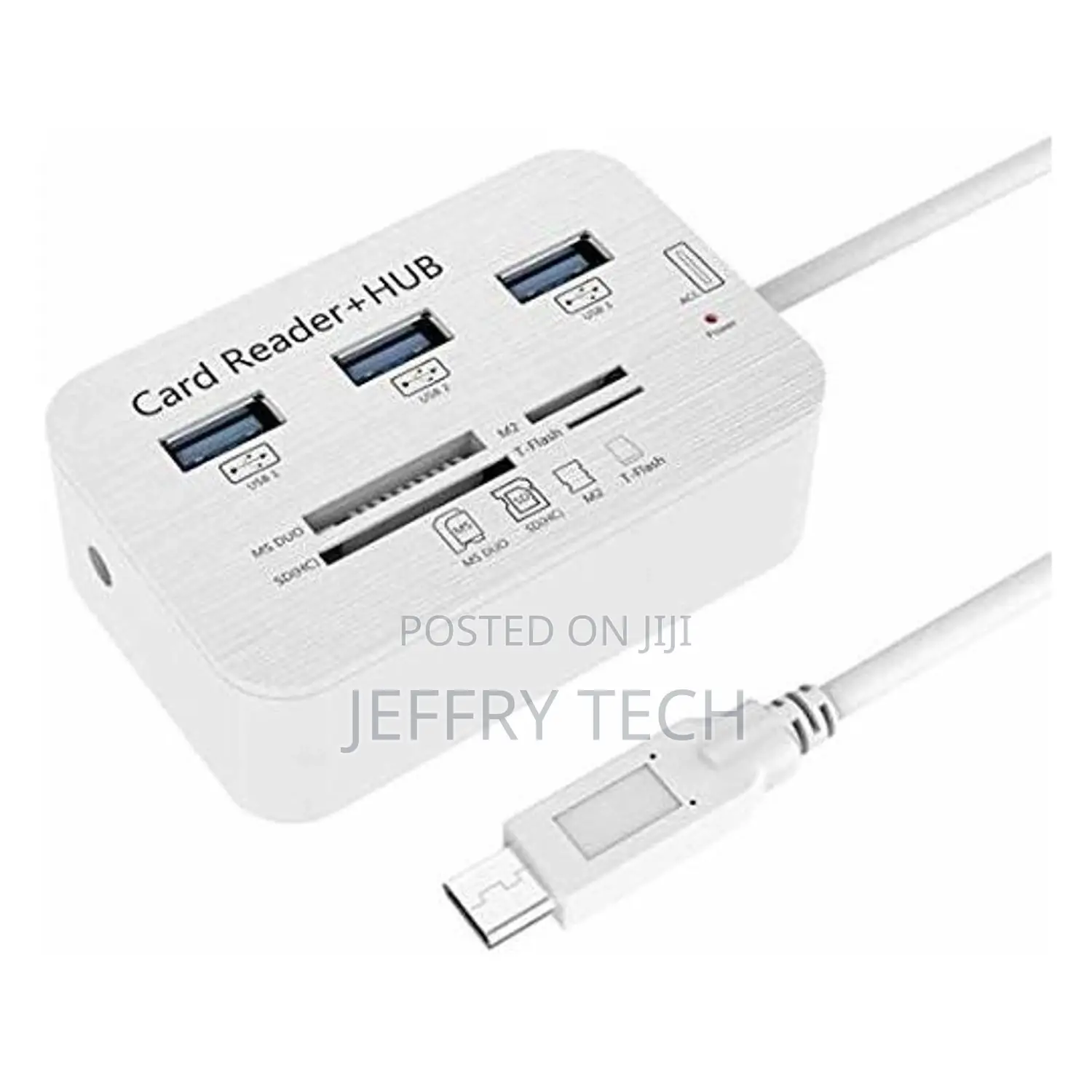 USB 3.1 Type-C COMBO 3 Ports HUB + MS DUO / SD(HC) / M2 / T-