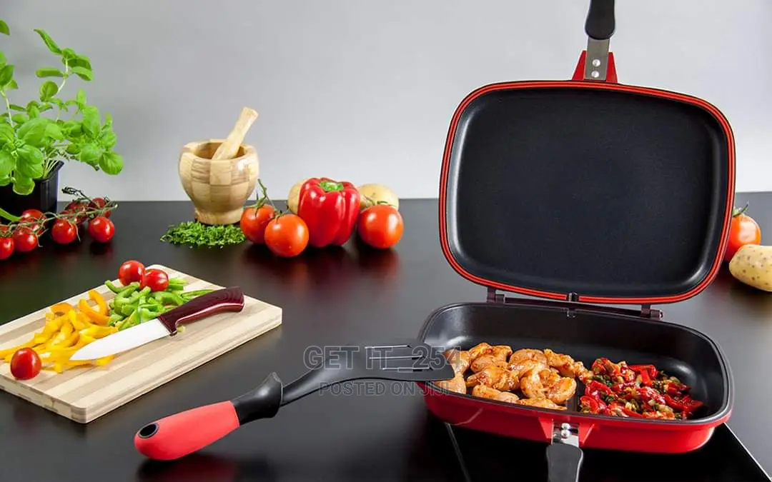 Sq Professional Durane 32cm Double Sided Grill Pan