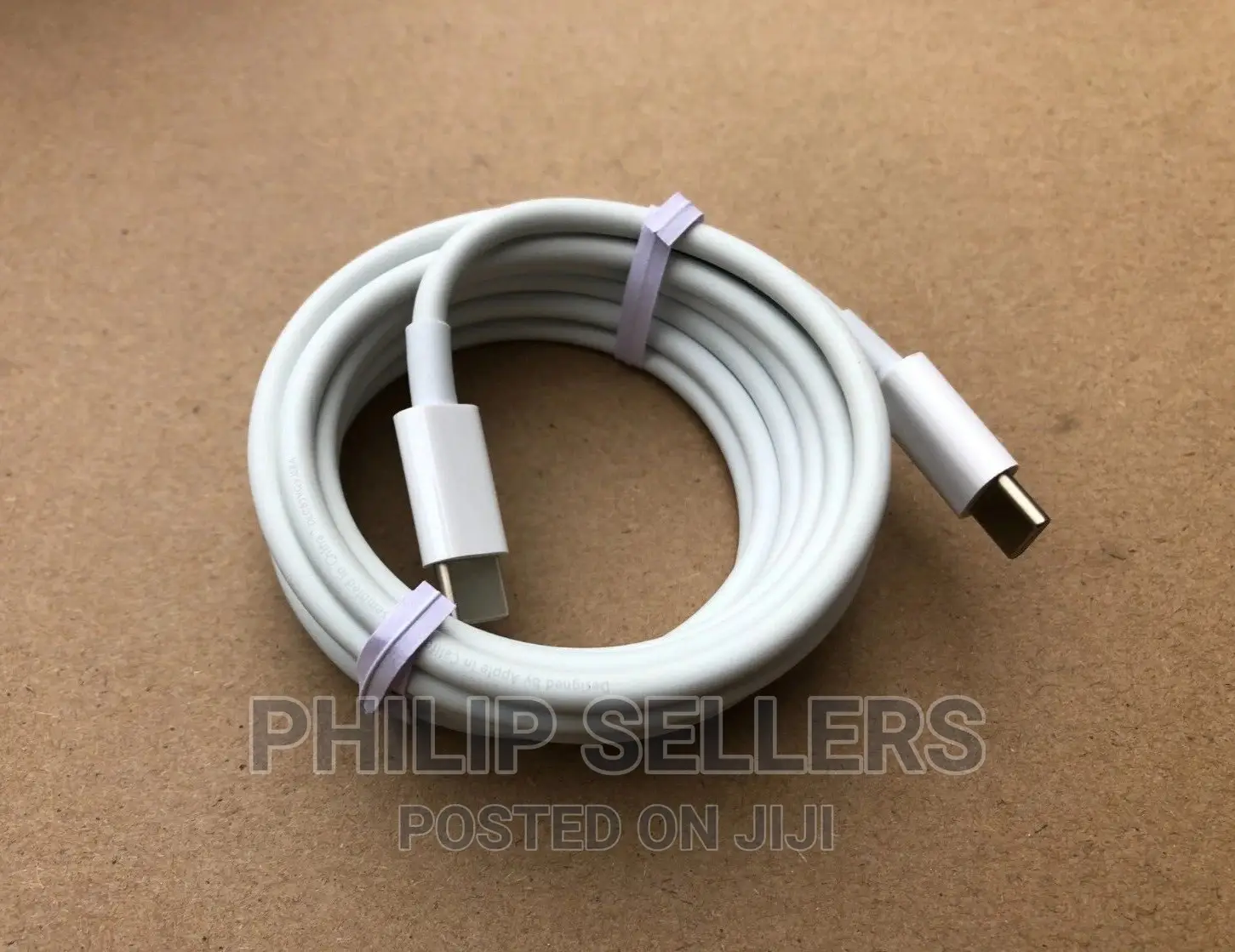 Genuine Apple Charge Cable USB-C to USB-C 2 Metre (A1739) Fo