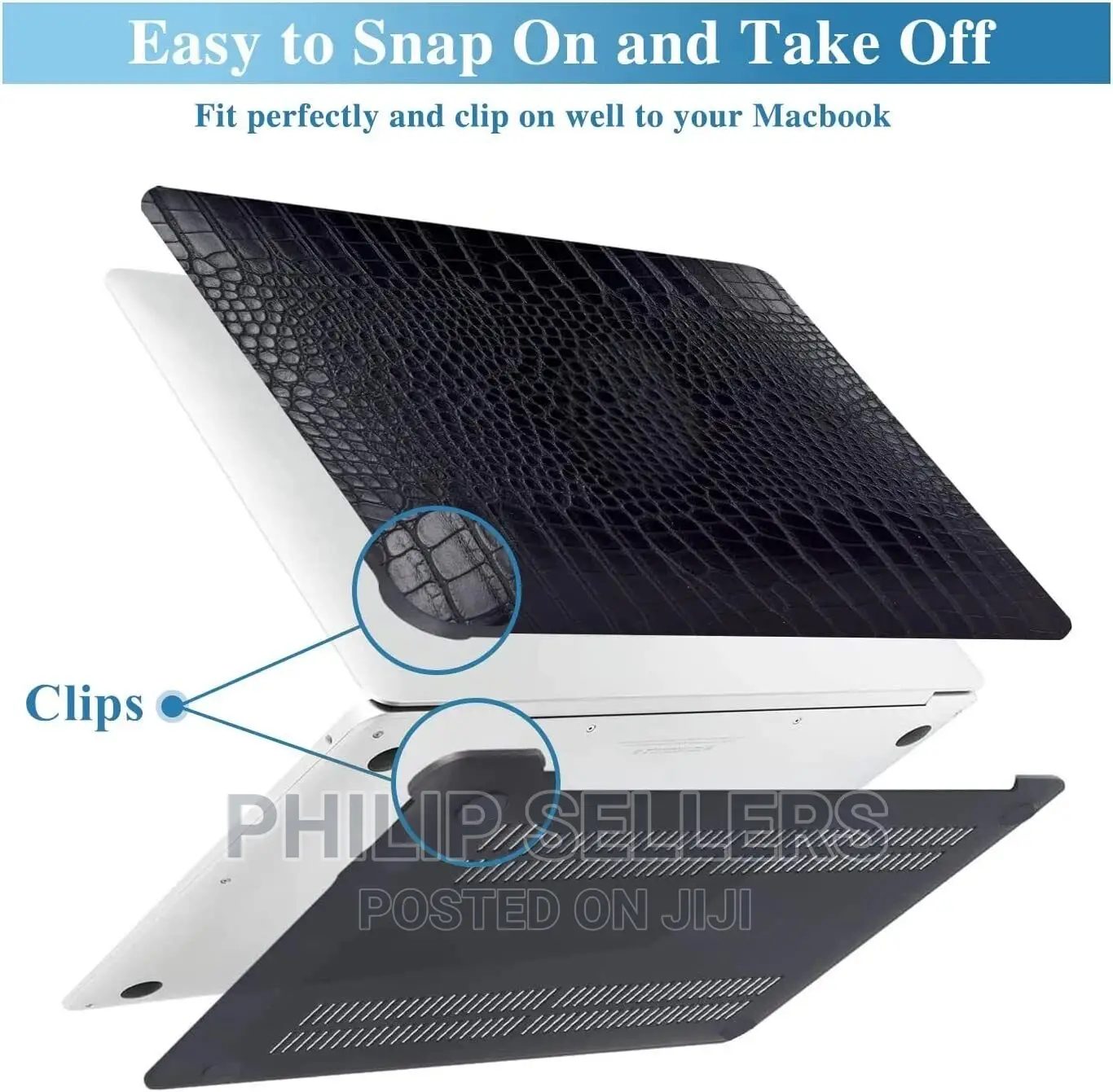 Macbook Air 13.6 Inch Case 2022 Release, Leather Hard Shell
