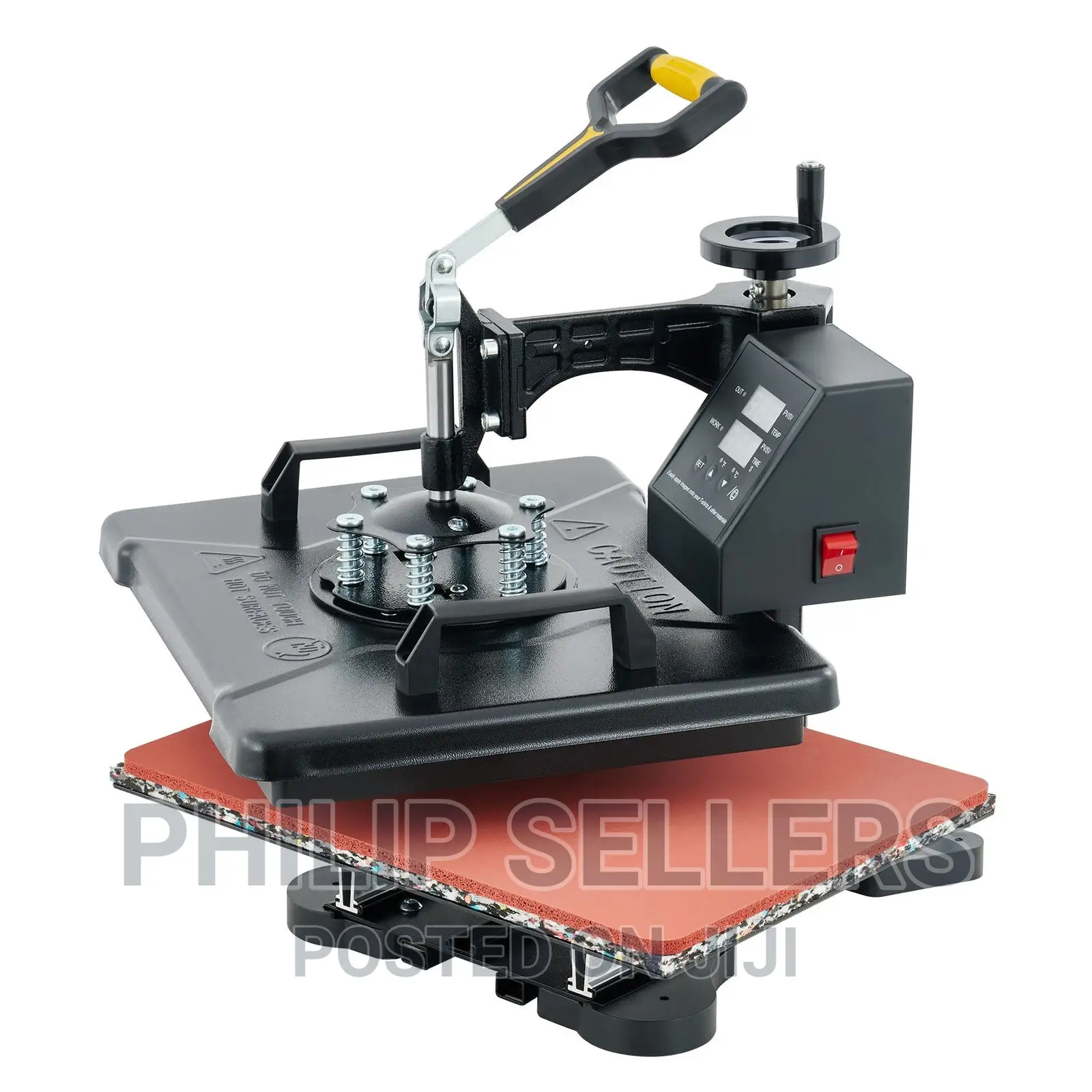 Crenex 38x38cm Heat Press Machine for Mug Hat Plate Cap Mous