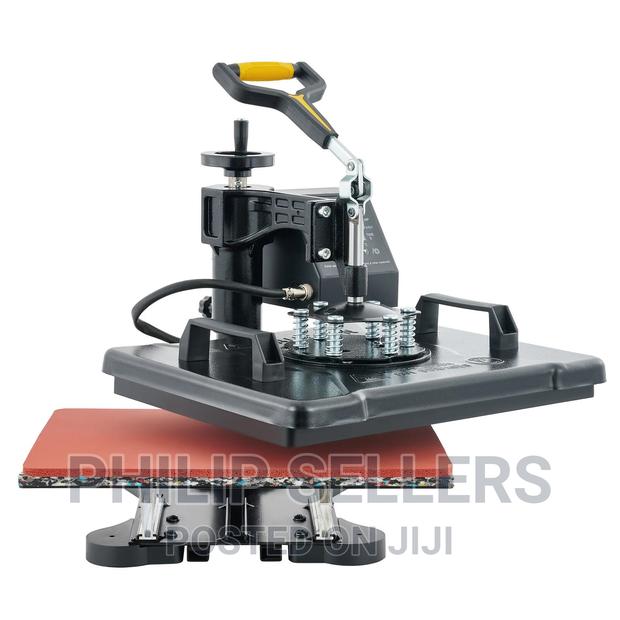 Crenex 38x38cm Heat Press Machine for Mug Hat Plate Cap Mous - thumbnail 5