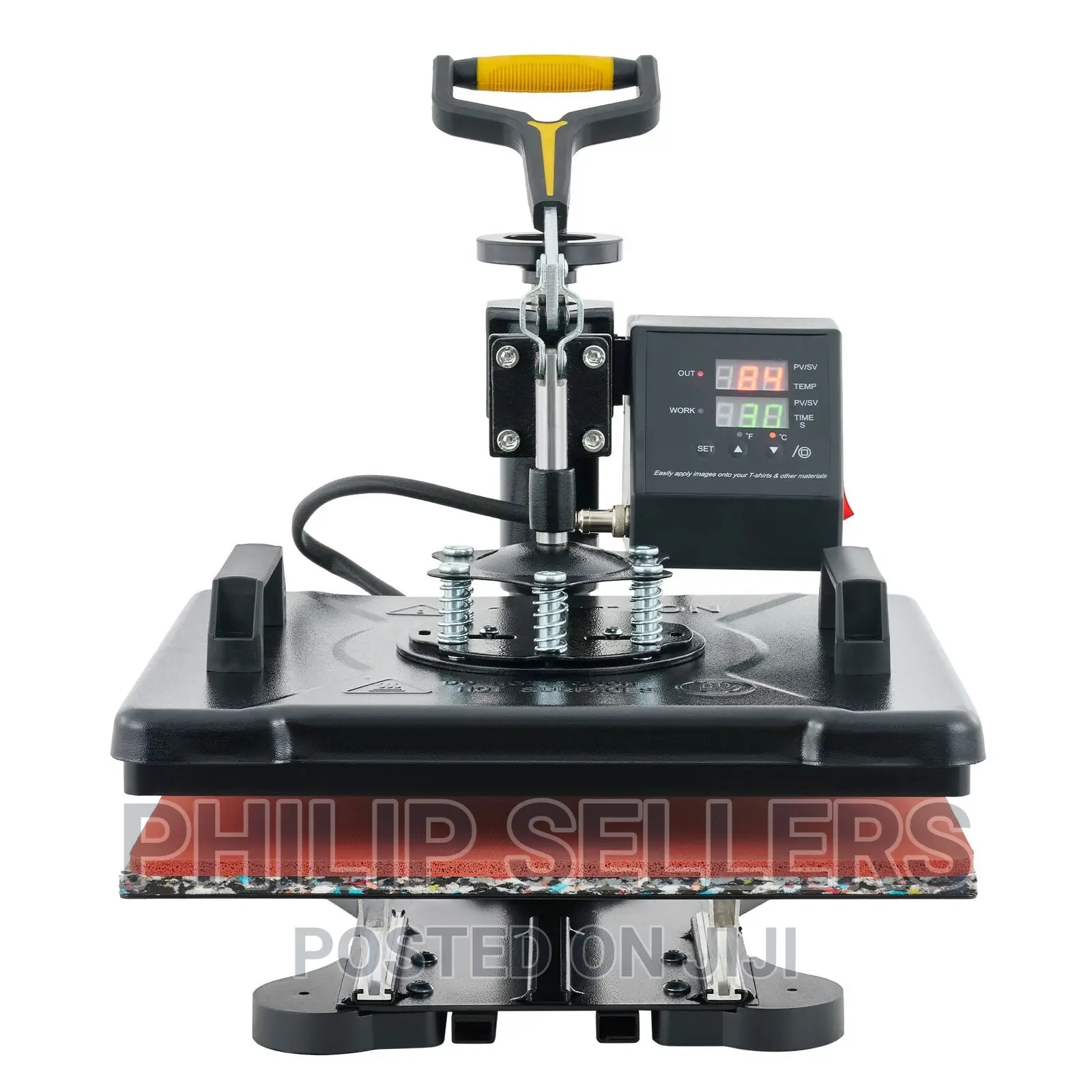 Crenex 38x38cm Heat Press Machine for Mug Hat Plate Cap Mous