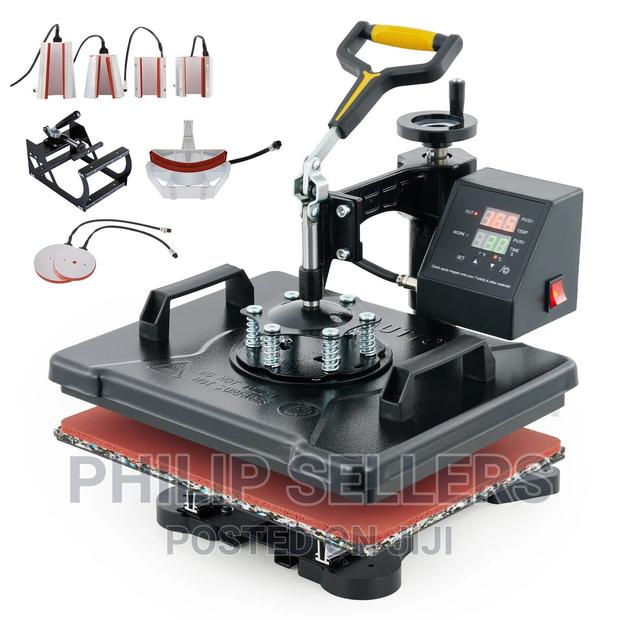 Crenex 38x38cm Heat Press Machine for Mug Hat Plate Cap Mous