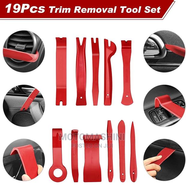Vehicle Plastic Panel Trim Clip Remover Kit - main view