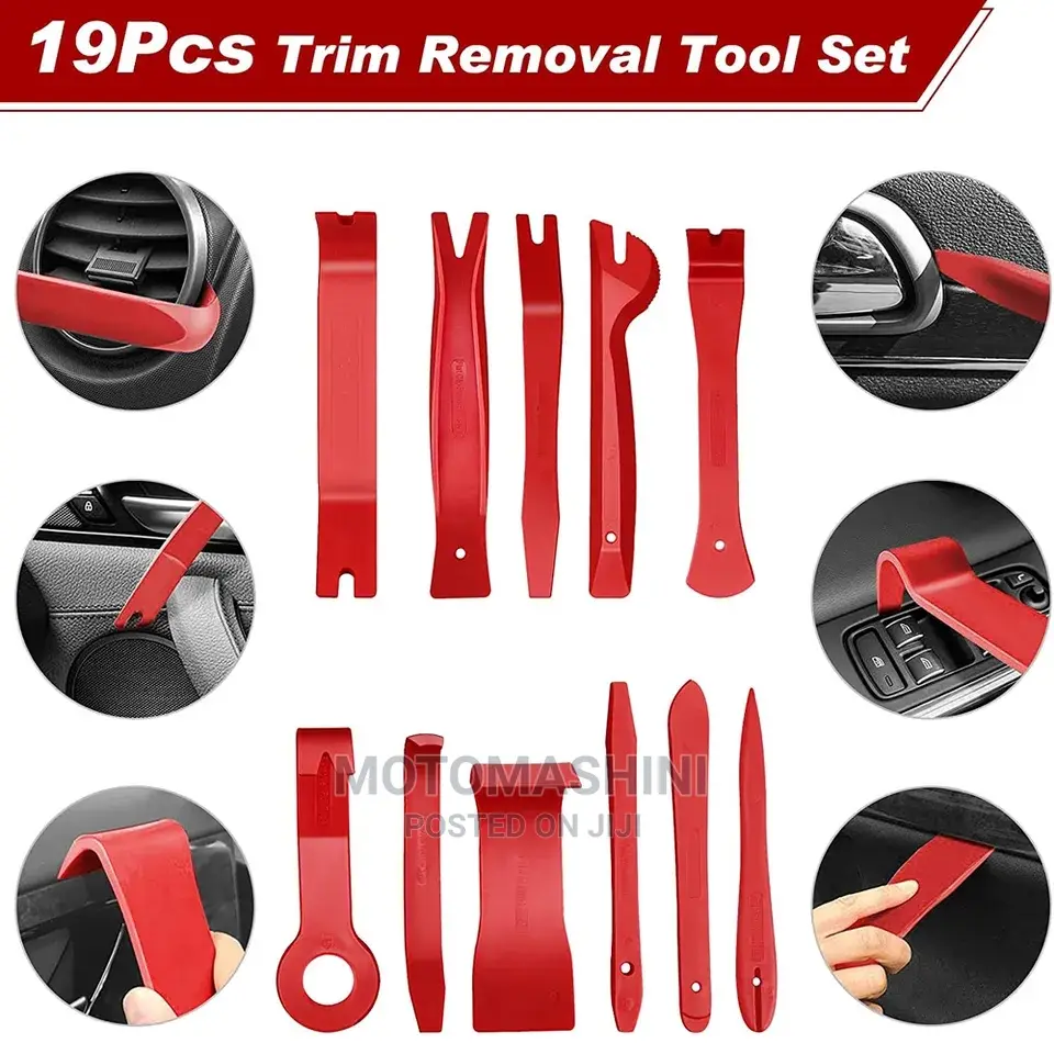 Vehicle Plastic Panel Trim Clip Remover Kit