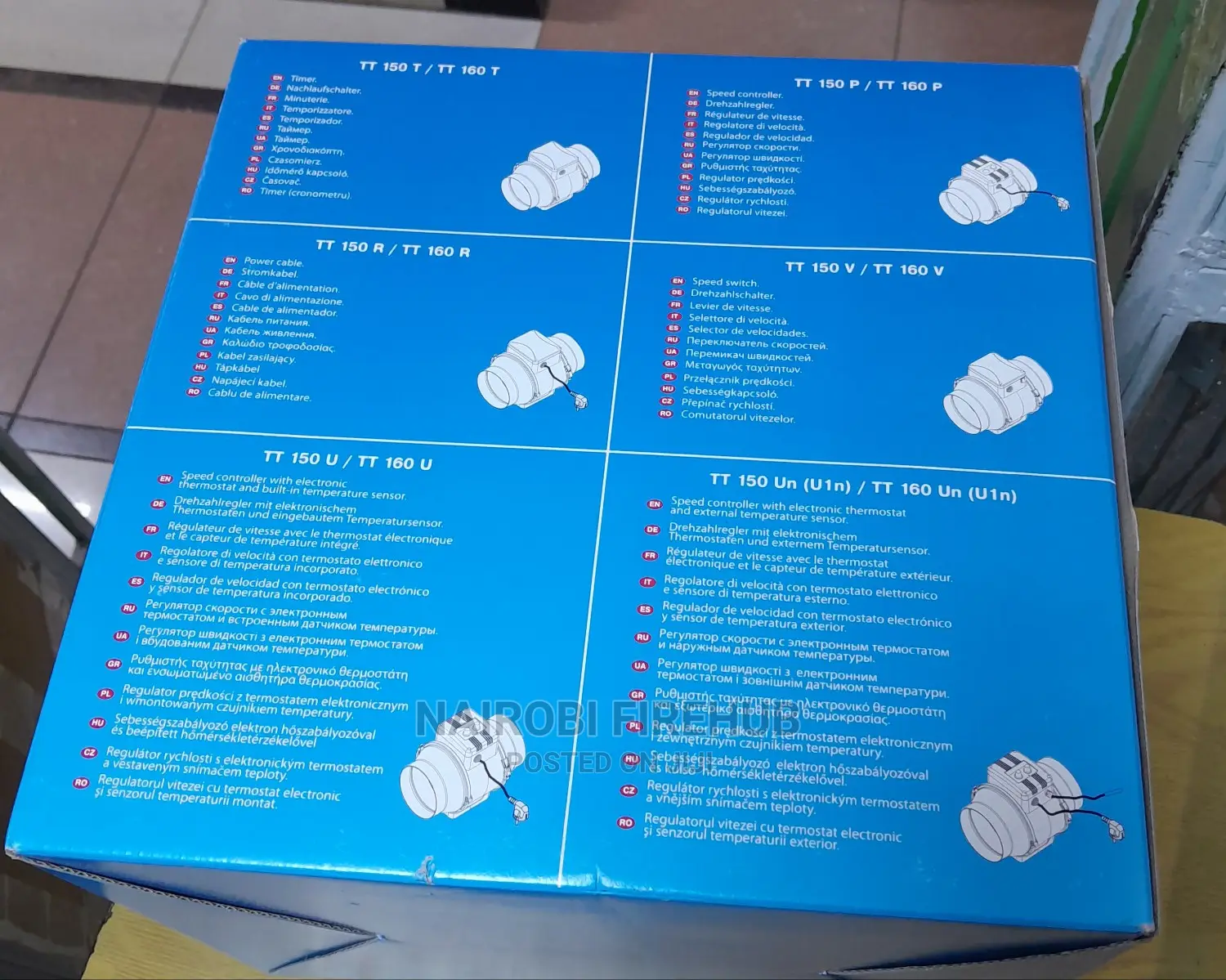 In Line Mixed Fan / Kitchen/Washroom Or Laboratory