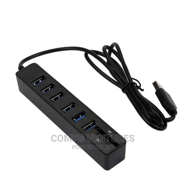 USB Hub 3 / 6 Ports USB 3.0 Hub High Speed Multi USB Splitte - main view