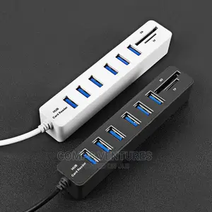 USB Hub 3 / 6 Ports USB 3.0 Hub High Speed Multi USB Splitte