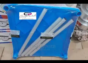 Offer! Strong Plastic Table With Metal Tubing Legs.