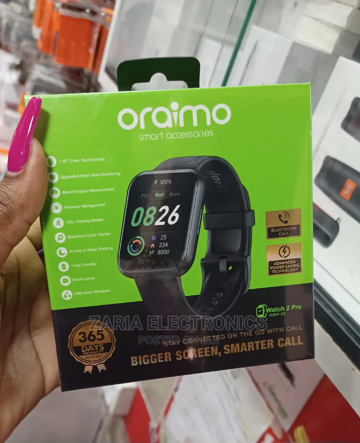 Oraimo Smart Watch, Watch 2 Pro