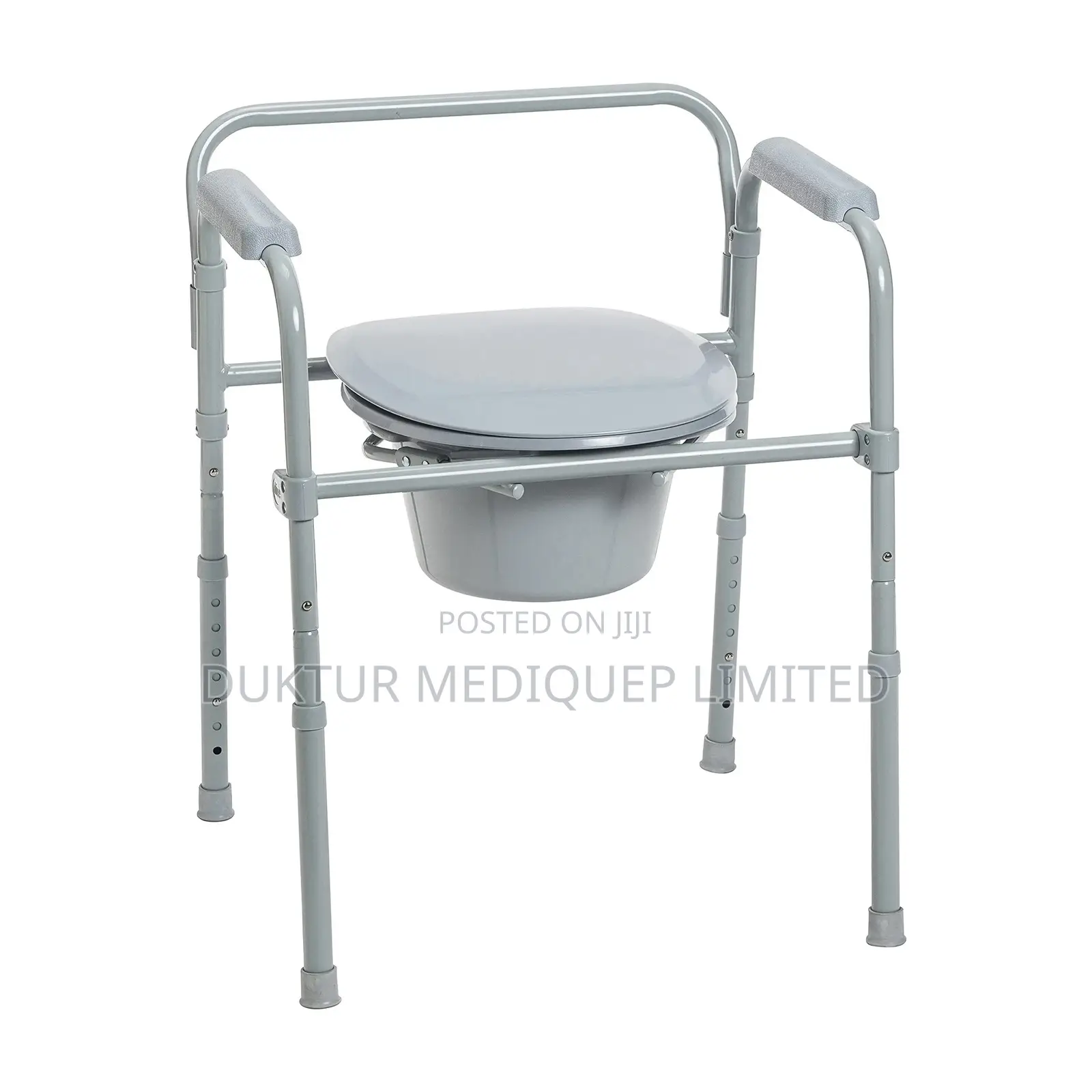 Heavy Duty Extra Wide Commode Frame With Splash Guard