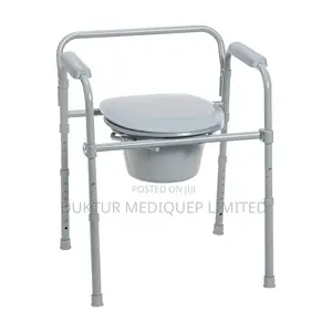 Heavy Duty Extra Wide Commode Frame With Splash Guard