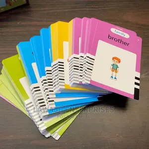 Early Childhood Educational Flash Cards With Audio